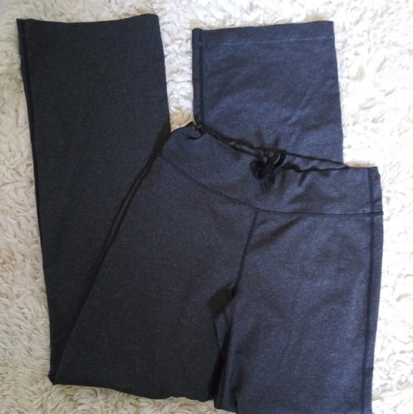 lululemon athletica Pants - Lululemon Gray Luon Yoga Pant size 6